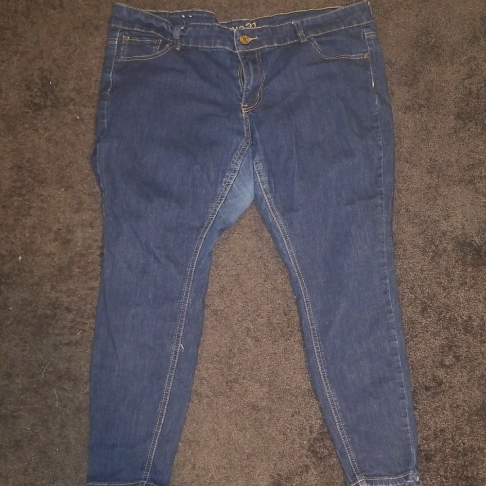 Mid-rise jeggings